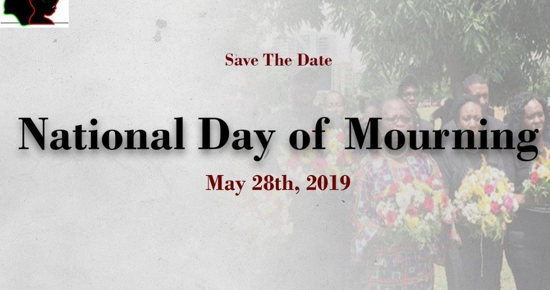 National Day Of Mourning And Remembrance – Radio Stations, Markets, Offices and Individuals To Observe Silence 