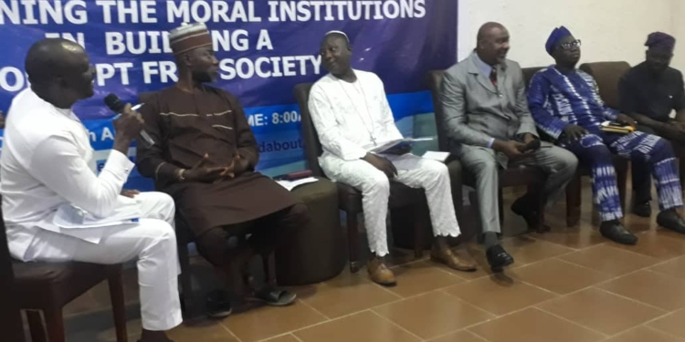 Moral Institutions Urged To Fight Corruption In Nigeria