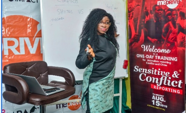 MEDRIVE Trains Journalists On Sensitive & Conflict Reporting