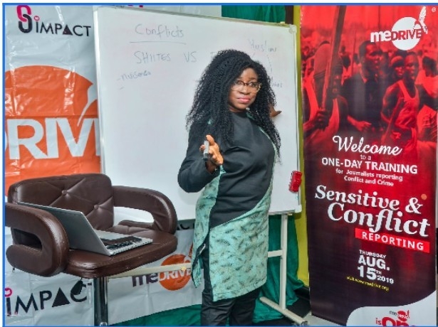 MEDRIVE Trains Journalists On Sensitive & Conflict Reporting