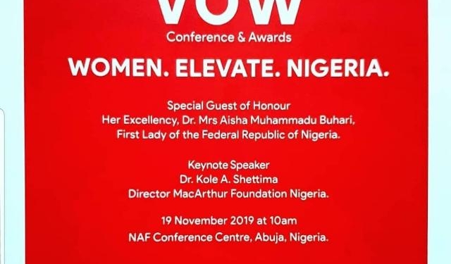 Buhari, Akerele, Shettima, Others To Speak At VOW Conference
