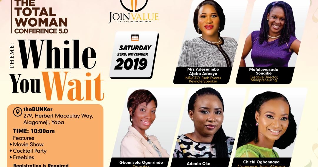 Sunmbo Adeoye, Mumpreneur to Speak at 5th Anniversary of The Total Woman Conference