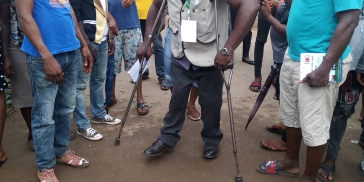 Ondo2020 – IFA Commends INEC Despite Inaccessible PUs, Unavailability of Assistive Materials for Voters with Disabilities