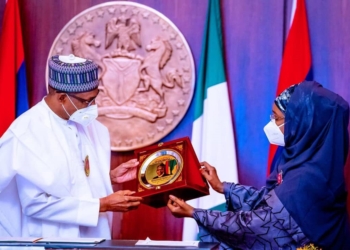 JONAPWD Confers Buhari As Grand Commander, PWDs, Promises Collaboration for full Implementation of Disability Law