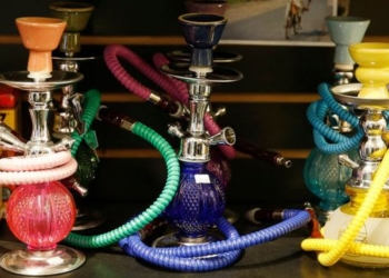Three bottles of shisha