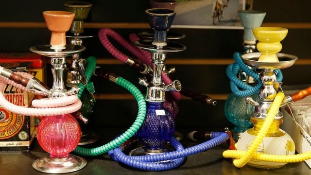 Three bottles of shisha