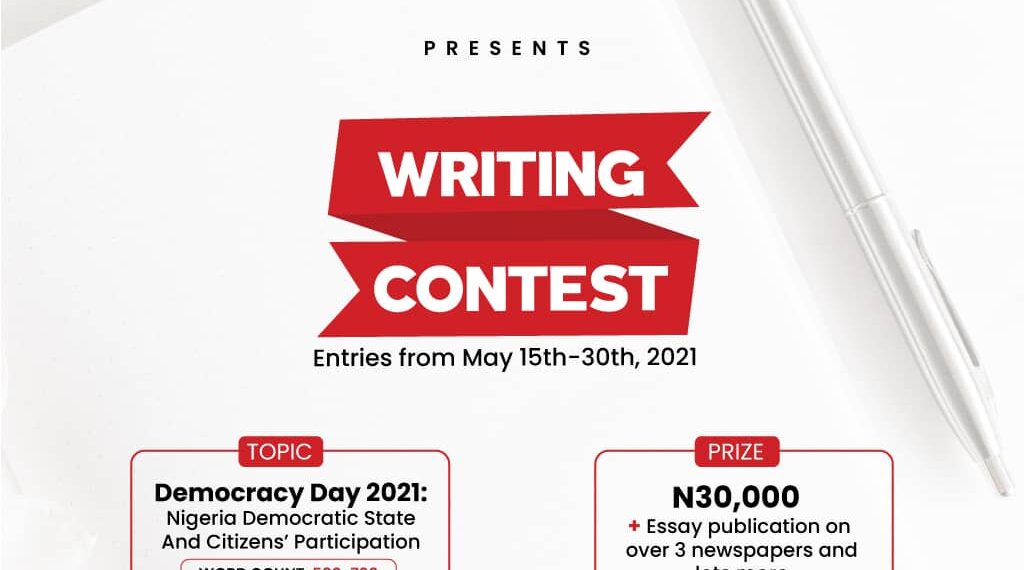 Citizen News Hub Announces Writing Contest on Nigeria’s Democracy