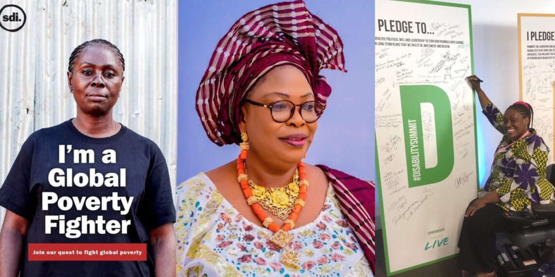 Three women in a photo collage