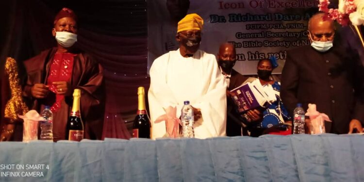 Gowon, Obasanjo, Others Laud Retiring CEO of Bible Society of Nigeria