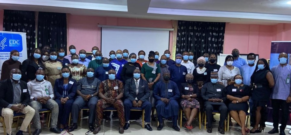 A cross section of the participants during the public health emergency management training in Lagos on Monday
