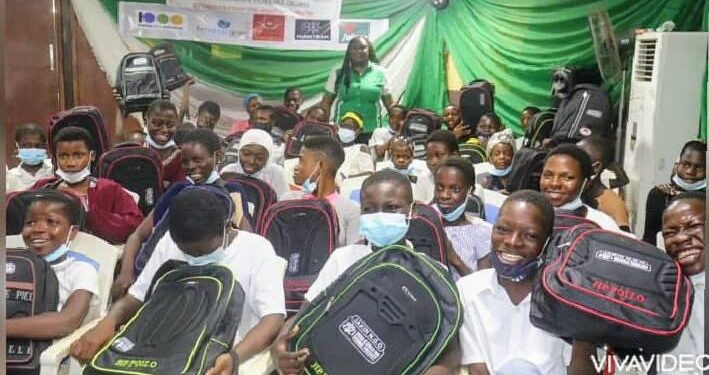 JAKIN NGO Gifts Orphans, Vulnerable Children School Packs Ahead of School Resumption