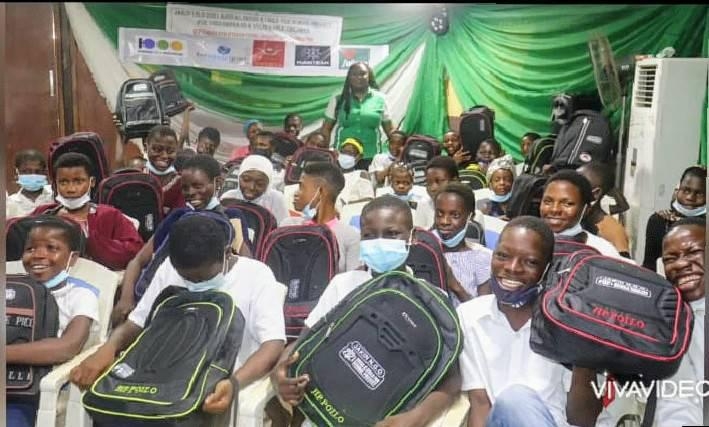 JAKIN NGO Gifts Orphans, Vulnerable Children School Packs Ahead of School Resumption