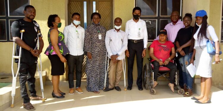 DINABI Visits NHRC, EKSODA, Demands Disability Desk, Inclusion and Accessibility