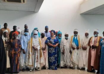 People standing together in a group picture