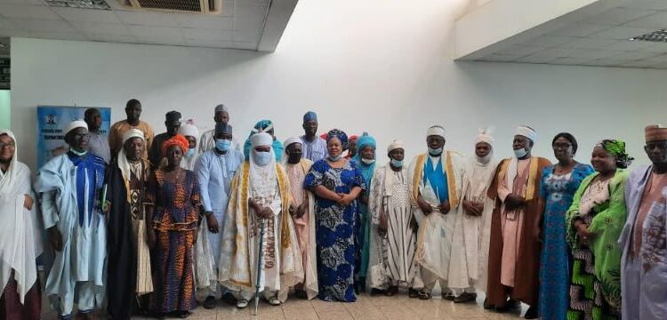 People standing together in a group picture