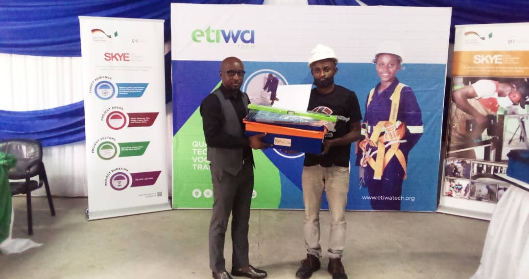 GIZ, Etiwa TECH graduate, empower 30 trainees with tools