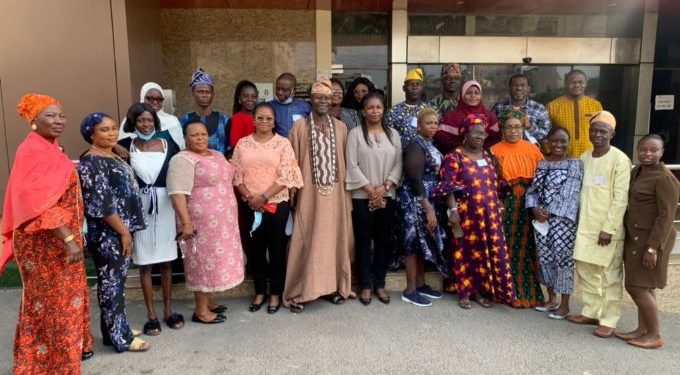 People in a group picture