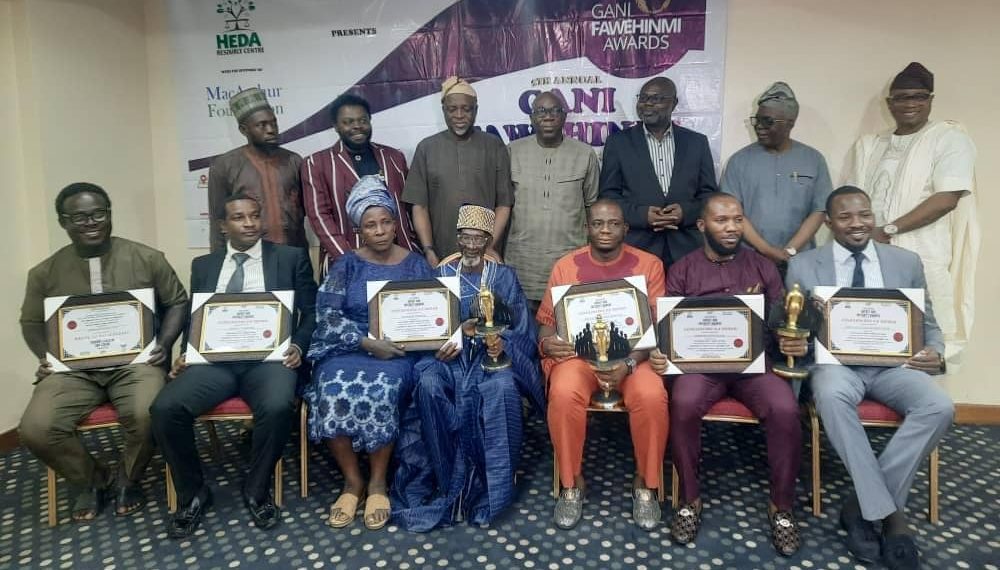 Pa Sonubi, Oghenerhoro, Effiong Honoured at Gani Fawehinmi Awards 2022