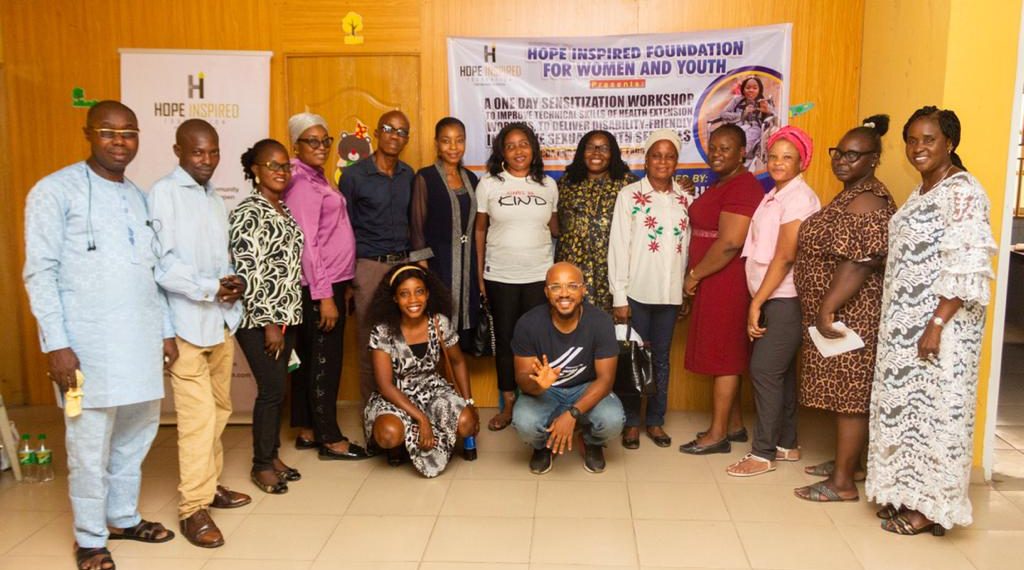 Group Sensitizes Health Workers on Improved Access to Healthcare Services for WGWDs 