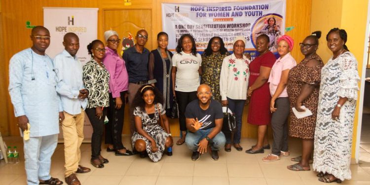 Group Sensitizes Health Workers on Improved Access to Healthcare Services for WGWDs 