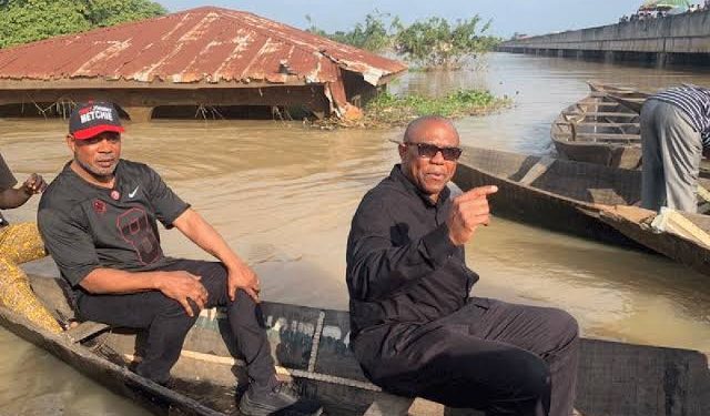 FACT CHECK: Peter Obi Did Not Visit Flood Victims on February 22