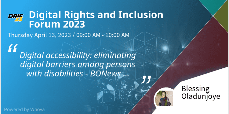BONews Service to Host Session on Digital Accessibility for PWDs at DRIF ‘23