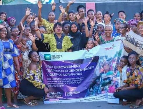 CEE-HOPE, HEARTS100 Empower GBV Survivors from Lagos, Ogun States