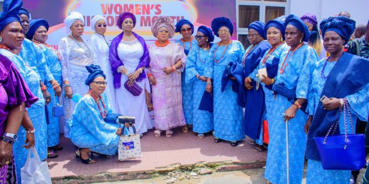 Group of women standing outdoor