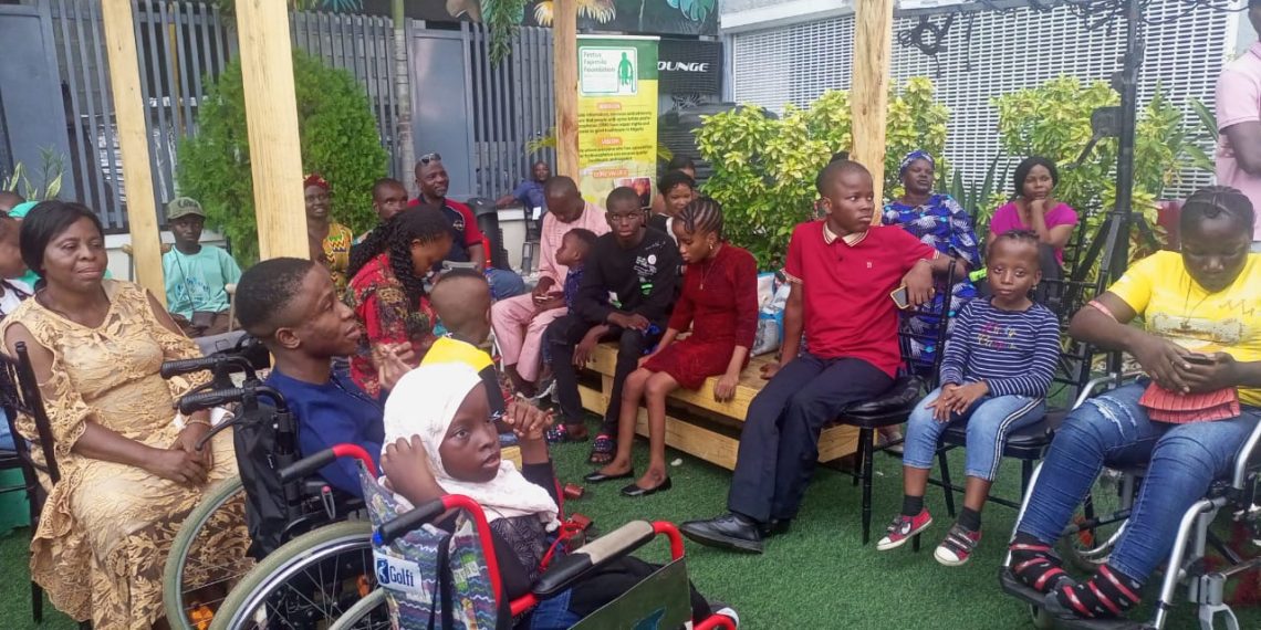 Children with Disabilities Join Others to Cheer On Hilda During World Record Breaking Cook-a-thon