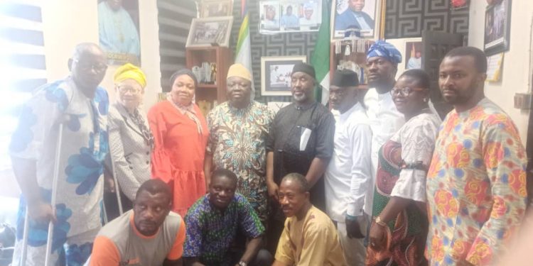 JONAPWD Lagos Commends LGA Chair for Commitment to Advance Disability Inclusion