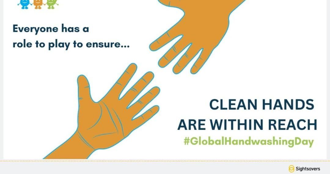 An icon of handwashing