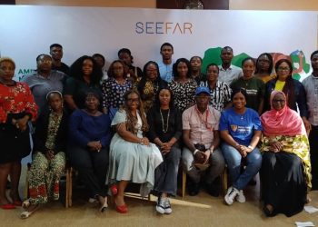 Women seated in group