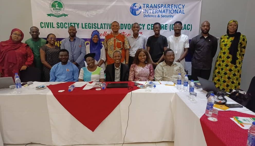 CISLAC Calls for Increased Oversight of Defense and Security Sector Among CSOs, Media
