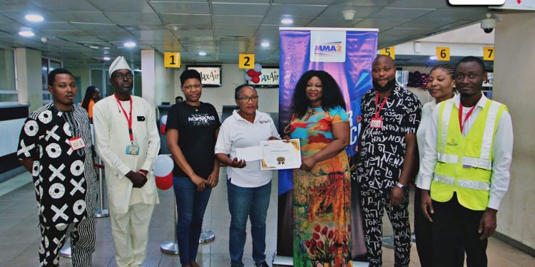 eight people standing indoor