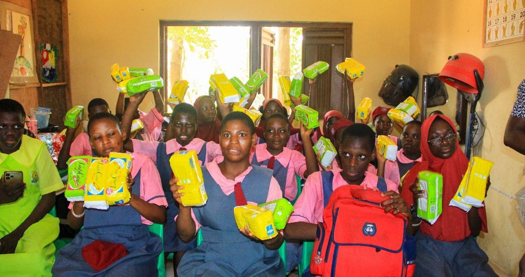 After BONews Story, Group Distributes Sanitary Pads To Schoolgirls with Disabilities To Boost Education Access