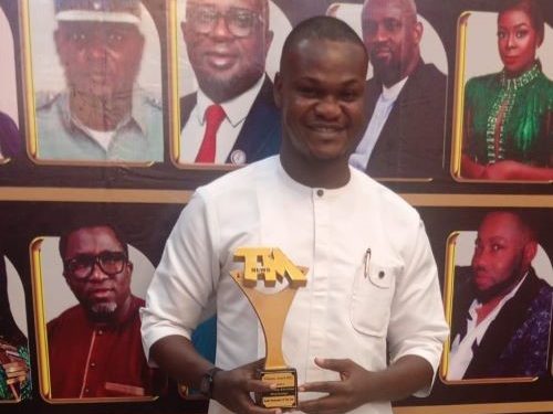 Izuchukwu Christian Ahuchaogu Wins Media Personality of the Year at TM News Awards 2024