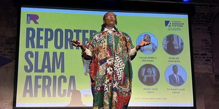 First Reporter Slam Africa Winner, Melony Ishola Takes on the World in Berlin Live Journalism Competition
