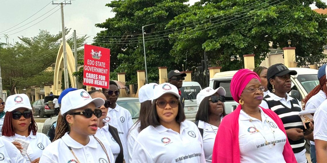 Fight Against Cancer: Edo Government Leads Awareness Walk in Benin