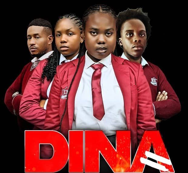 Two male and female youth. DINA is written at the bottom of the image