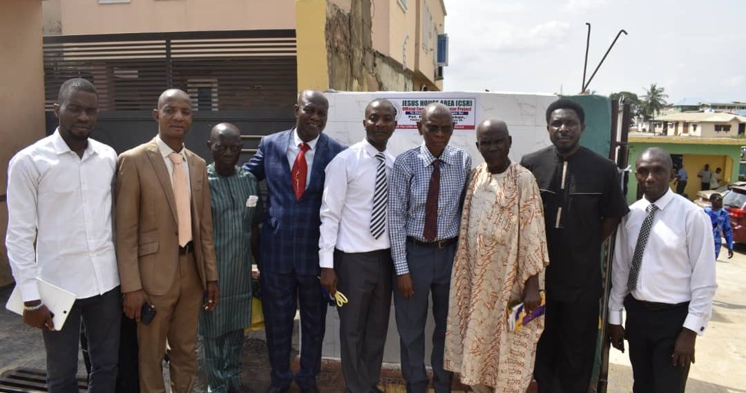 RCCG Jesus House Marks 25th Anniversary, Commissions Water Project for Host Community