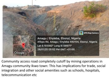 How Mining Firms in Ebonyi Engage in Widespread Human Rights Abuses, Environmental Devastation, Report Reveals
