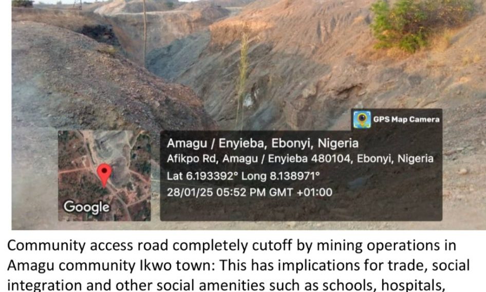 How Mining Firms in Ebonyi Engage in Widespread Human Rights Abuses, Environmental Devastation, Report Reveals