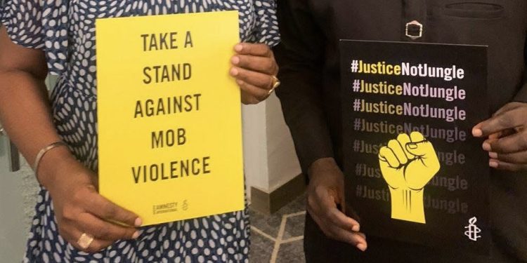 Amnesty International Raises Alarm Over Rising Mob Actions, Poor Deterrent Measures
