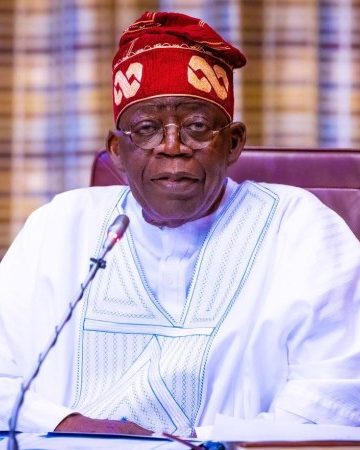Asiwaju Bola Ahmed Tinubu, President of the Federal Republic of Nigeria