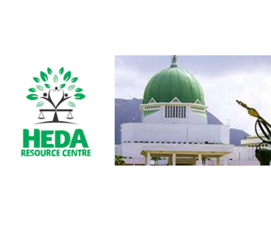 Two images. On the left is a graphic image of a tree and under it is written HEDA resources centre. On the left is a image of a house with a round roof