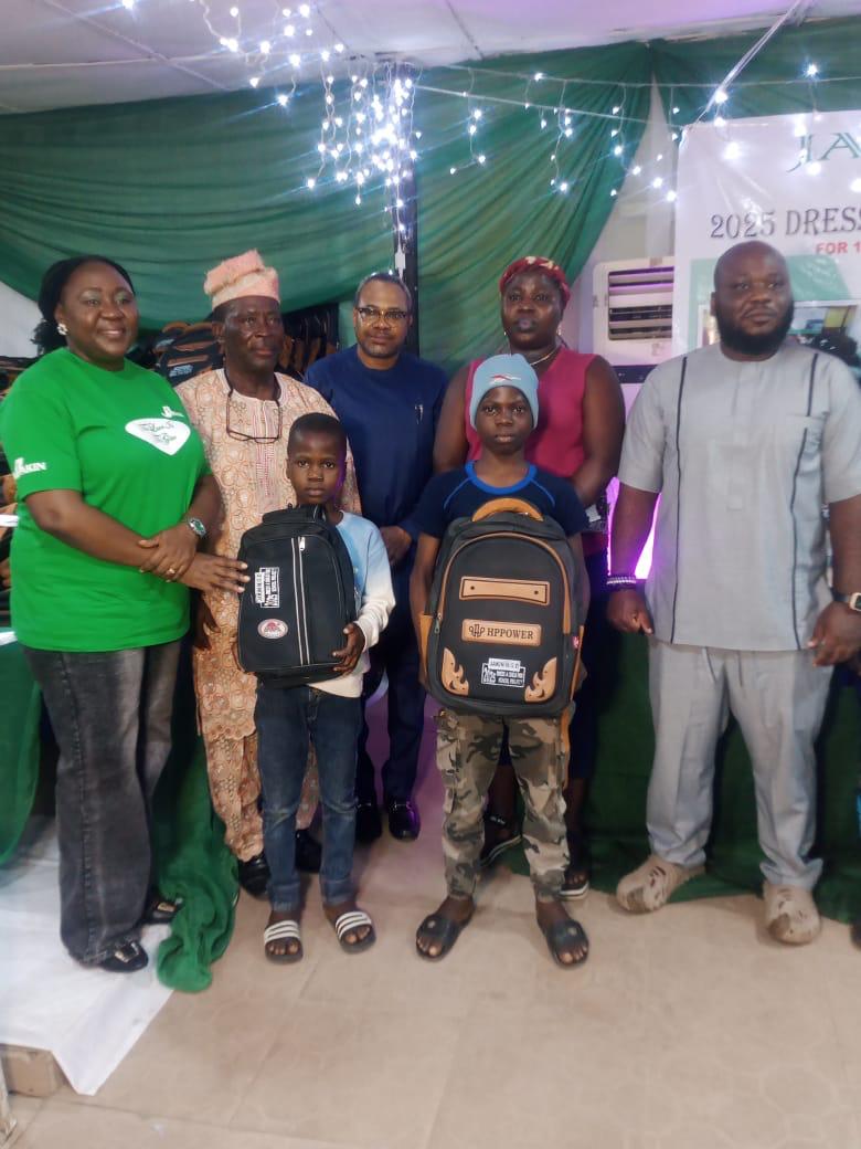 Smiles for Those In Need: JAKIN Provides Uniforms, School Bags to Children Ahead of Resumption
