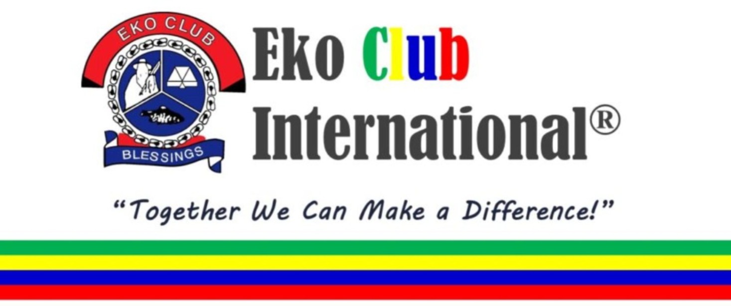 Image with text of Eko Club International. Together we can make a difference