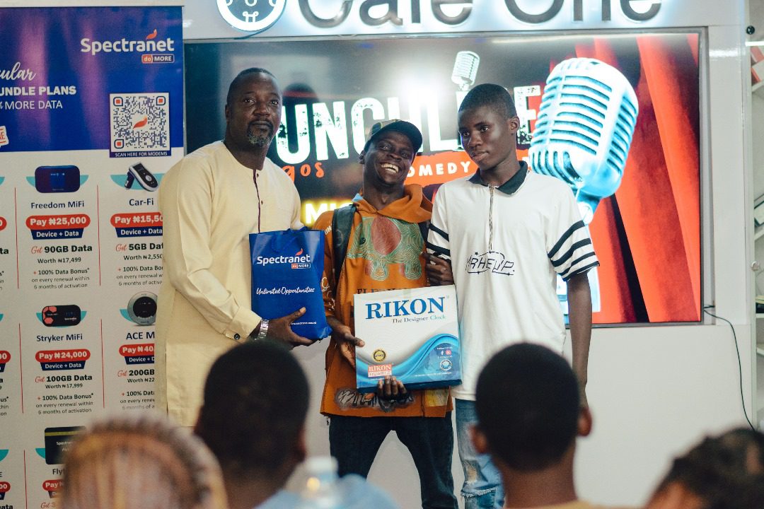 SammyCole, Comedian with Disability, Wins Punchline Lagos Open Mic Debut