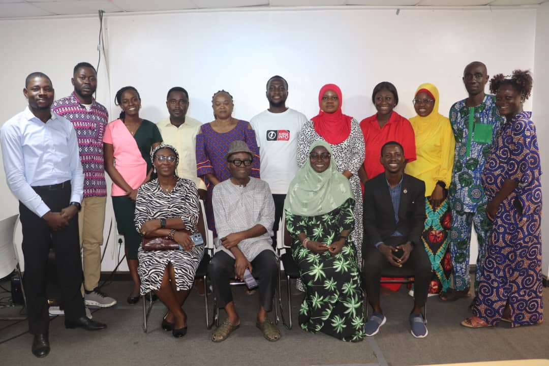 A group of people indoors