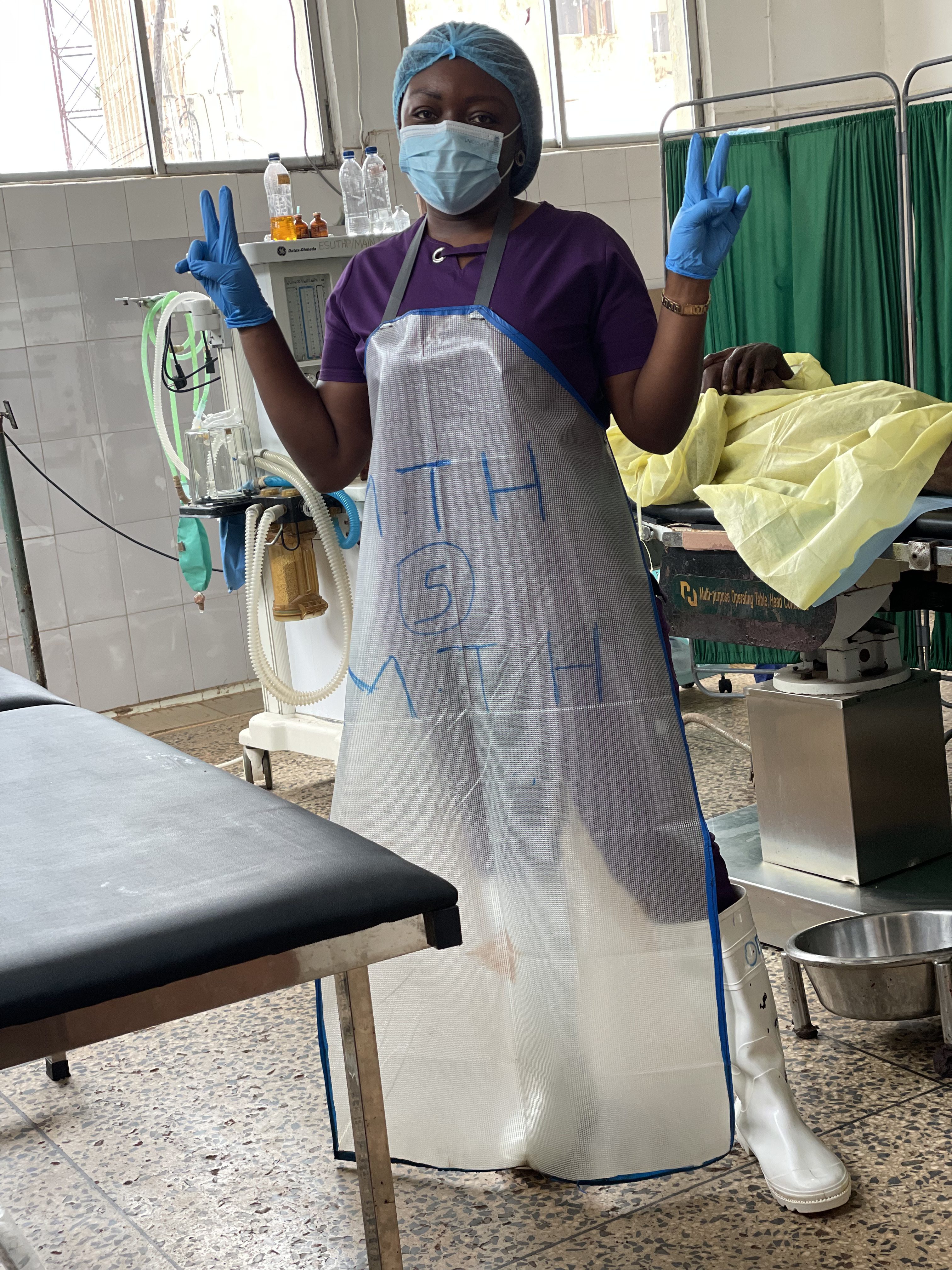 Dr Linda Nwodo, a female doctor trained by Sightsavers.